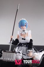 Otaku Doll 65cm 3KG 1穴あり ビニール製のヘッド+シリコンボディ 画像通りの服付き メイド 泣き顔 清楚可憐 オナホール 新品 - 画像 (6)