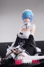 Otaku Doll 65cm 3KG 1穴あり ビニール製のヘッド+シリコンボディ 画像通りの服付き メイド 泣き顔 清楚可憐 オナホール 新品 - 画像 (4)