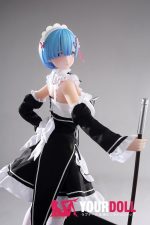 Otaku Doll 65cm 3KG 1穴あり ビニール製のヘッド+シリコンボディ 画像通りの服付き メイド 泣き顔 清楚可憐 オナホール 新品 - 画像 (8)
