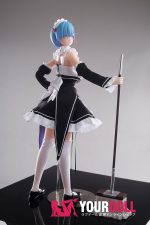 Otaku Doll 65cm 3KG 1穴あり ビニール製のヘッド+シリコンボディ 画像通りの服付き メイド 泣き顔 清楚可憐 オナホール 新品 - 画像 (12)