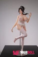 Otaku Doll 65cm 3KG 1穴あり ビニール製のヘッド+シリコンボディ 画像通りの服付き 女忍者 巨乳 コスプレ系 オナホール 新品 - 画像 (15)