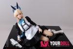 Otaku Doll 65cm 3KG 1穴あり ビニール製のヘッド+シリコンボディ 二種類の顔あり 画像通りの服x2付き 巨乳 アへ顔 オナホール 新品 予約販売 - 画像 (18)