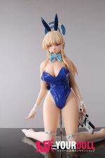 Otaku Doll 65cm 3KG 1穴あり ビニール製のヘッド+シリコンボディ 二種類の顔あり 画像通りの服x2付き 巨乳 アへ顔 オナホール 新品 予約販売 - 画像 (8)