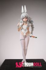 Otaku Doll 65cm 3KG 1穴あり ビニール製のヘッド+シリコンボディ 画像通りの服x2付き バニーガール ちっぱい オナホール 予約販売 新品 - 画像 (16)
