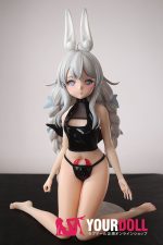 Otaku Doll 65cm 3KG 1穴あり ビニール製のヘッド+シリコンボディ 画像通りの服x2付き バニーガール ちっぱい オナホール 予約販売 新品 - 画像 (10)