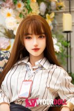 QitaDoll 小野 162cm Cカップ ホワイト肌 フルシリコン 植毛式の髪型付き 美人OL ラブドール - 画像 (4)