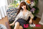 QitaDoll 小野 162cm Cカップ ホワイト肌 フルシリコン 植毛式の髪型付き 美人OL ラブドール - 画像 (28)