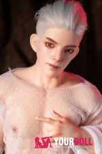 QitaDoll 霸天 63cm 3.55kg フルシリコン 植毛式の髪型選択可 腹筋割れ 一体式 男性型ラブドール - 画像 (4)