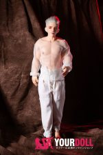 QitaDoll 霸天 63cm 3.55kg フルシリコン 植毛式の髪型選択可 腹筋割れ 一体式 男性型ラブドール - 画像 (16)