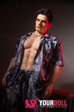 QitaDoll 托尔 175cm フルシリコン 植毛式の髪型付き 筋肉 欧米系 熟男 男性型ラブドール 新品 - 画像 (15)