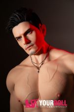 QitaDoll 托尔 175cm フルシリコン 植毛式の髪型付き 筋肉 欧米系 熟男 男性型ラブドール 新品 - 画像 (8)