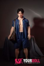 QitaDoll 乔宇 175cm フルシリコン 植毛式の髪型付き 筋肉 アジア系 熟男 男性型ラブドール 新品 - 画像 (17)