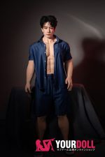 QitaDoll 乔宇 175cm フルシリコン 植毛式の髪型付き 筋肉 アジア系 熟男 男性型ラブドール 新品 - 画像 (16)