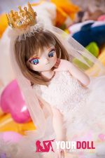 QitaDoll 罗瑞安 82cm 5.5kg ビニール製のヘッド+TPEボディ 画像通りの服付き かわいい アニメ系 ラブドール 新品 - 画像 (2)