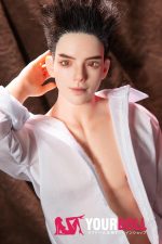 QitaDoll 俊皓 61cm 2.9kg フルシリコン 植毛式の髪型選択可 イケメン 一体式 男性型ラブドール 新品