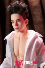 QitaDoll 俊皓 61cm 2.9kg フルシリコン 植毛式の髪型選択可 イケメン 一体式 男性型ラブドール 新品 - 画像 (4)