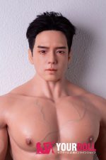 QitaDoll 陌陌 175cm フルシリコン 植毛式の髪型付き 腹筋割れ アジア系 男性型ラブドール 新品 - 画像 (8)