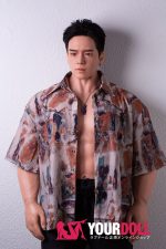 QitaDoll 陌陌 175cm フルシリコン 植毛式の髪型付き 腹筋割れ アジア系 男性型ラブドール 新品 - 画像 (22)