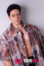 QitaDoll 陌陌 175cm フルシリコン 植毛式の髪型付き 腹筋割れ アジア系 男性型ラブドール 新品 - 画像 (7)
