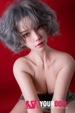 QitaDoll 知瑶 162cm Cカップ ホワイト肌 フルシリコン 植毛式の髪型付き 顎機能追加可 細腰 美人 ラブドール 新品 - 画像 (5)