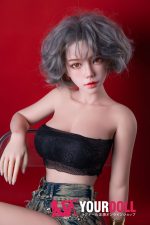 QitaDoll 知瑶 162cm Cカップ ホワイト肌 フルシリコン 植毛式の髪型付き 顎機能追加可 細腰 美人 ラブドール 新品 - 画像 (2)