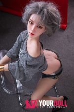 QitaDoll 知瑶 162cm Cカップ ホワイト肌 フルシリコン 植毛式の髪型付き 顎機能追加可 細腰 美人 ラブドール 新品 - 画像 (16)