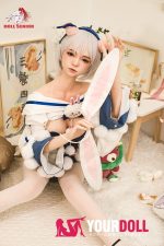 DOLLSENIOR 美咲(meixiao) 165cm Bカップ リアルな肌質感付き ノーマル肌 フルシリコン 顎機能付き 美人 ラブドール - 画像 (12)