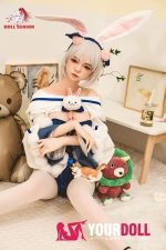 DOLLSENIOR 美咲(meixiao) 165cm Bカップ リアルな肌質感付き ノーマル肌 フルシリコン 顎機能付き 美人 ラブドール - 画像 (11)