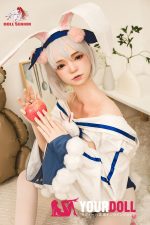 DOLLSENIOR 美咲(meixiao) 165cm Bカップ リアルな肌質感付き ノーマル肌 フルシリコン 顎機能付き 美人 ラブドール - 画像 (6)