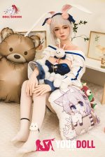 DOLLSENIOR 美咲(meixiao) 165cm Bカップ リアルな肌質感付き ノーマル肌 フルシリコン 顎機能付き 美人 ラブドール - 画像 (5)