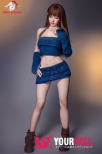 DOLLSENIOR 颂英(Songying) 165cm Bカップ リアルな肌質感付き ノーマル肌 フルシリコン 顎機能付き 美人 クール系 おしゃれ ラブドール - 画像 (9)