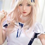 Funwest Giselle #056SJ 159cm Aカップ White肌 フルシリコン 顎機能付き リアルな肌質感付き メイド 愛嬌 ラブドール 新品