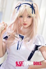 Funwest Giselle #056SJ 159cm Aカップ White肌 フルシリコン 顎機能付き リアルな肌質感付き メイド 愛嬌 ラブドール 新品