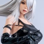 Game Lady 171cm Gカップ No.24_2 ノーマル肌 フルシリコン 顎機能付き 白髪 長身美女 コスプレ系 ラブドール