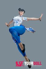 Game Lady 169cm Fカップ No.33_1 ノーマル肌 フルシリコン 巨乳 細腰 巨尻 筋肉娘 コスプレ系 ラブドール 新品 - 画像 (8)