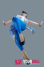 Game Lady 169cm Fカップ No.33_1 ノーマル肌 フルシリコン 巨乳 細腰 巨尻 筋肉娘 コスプレ系 ラブドール 新品 - 画像 (14)