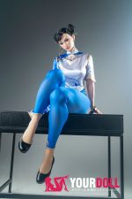 Game Lady 169cm Fカップ No.33_1 ノーマル肌 フルシリコン 巨乳 細腰 巨尻 筋肉娘 コスプレ系 ラブドール 新品 - 画像 (12)