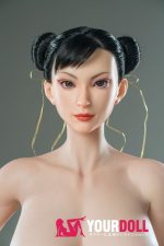 Game Lady 169cm Fカップ No.33_1 ノーマル肌 フルシリコン 巨乳 細腰 巨尻 筋肉娘 コスプレ系 ラブドール 新品 - 画像 (4)