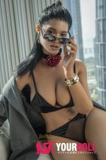Irontech Doll Tyra S55 164cm Fカップ フルシリコン 顎機能付き ブラウン肌 巨乳 細腰 セクシー 外人美女 ラブドール 新品