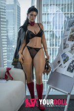 Irontech Doll Tyra S55 164cm Fカップ フルシリコン 顎機能付き ブラウン肌 巨乳 細腰 セクシー 外人美女 ラブドール 新品 - 画像 (28)