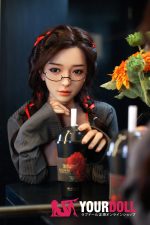 JYDOLL 新依然 165cm Dカップ フルシリコン リアルな肌質感付き アジア系 清楚 高級 眼鏡娘 細腰 ラブドール 新品 - 画像 (4)