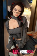 JYDOLL 新依然 165cm Dカップ フルシリコン リアルな肌質感付き アジア系 清楚 高級 眼鏡娘 細腰 ラブドール 新品 - 画像 (10)
