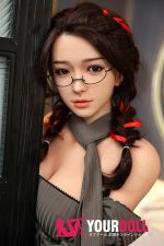 JYDOLL 新依然 165cm Dカップ フルシリコン リアルな肌質感付き アジア系 清楚 高級 眼鏡娘 細腰 ラブドール 新品