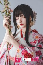 Lacedoll 晚冰(眠り顔) 163cm Hカップ フルシリコン ボディ選択可 和風美女 爆乳 ラブドール - 画像 (10)