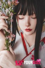 Lacedoll 晚冰(眠り顔) 163cm Hカップ フルシリコン ボディ選択可 和風美女 爆乳 ラブドール