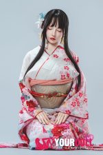 Lacedoll 晚冰(眠り顔) 163cm Hカップ フルシリコン ボディ選択可 和風美女 爆乳 ラブドール - 画像 (19)