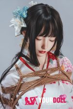 Lacedoll 晚冰(眠り顔) 163cm Hカップ フルシリコン ボディ選択可 和風美女 爆乳 ラブドール - 画像 (9)