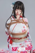 Lacedoll 晚冰(眠り顔) 163cm Hカップ フルシリコン ボディ選択可 和風美女 爆乳 ラブドール - 画像 (17)