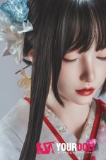 Lacedoll 晚冰(眠り顔) 163cm Hカップ フルシリコン ボディ選択可 和風美女 爆乳 ラブドール - 画像 (7)
