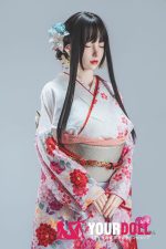 Lacedoll 晚冰(眠り顔) 163cm Hカップ フルシリコン ボディ選択可 和風美女 爆乳 ラブドール - 画像 (26)